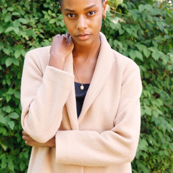 Wilfred Dujardin Mustard Yellow Wool Coat - Picture 6 of 14